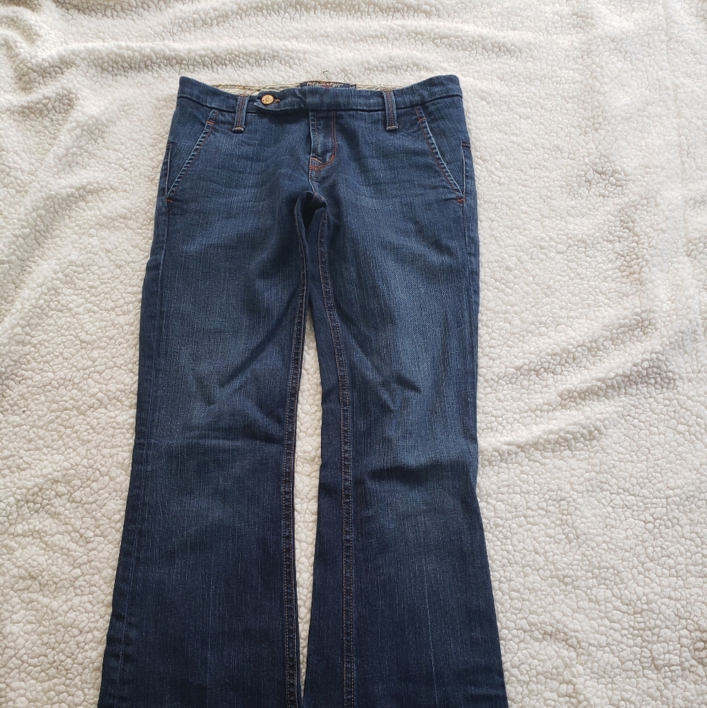 Bootcut dark denim jeans